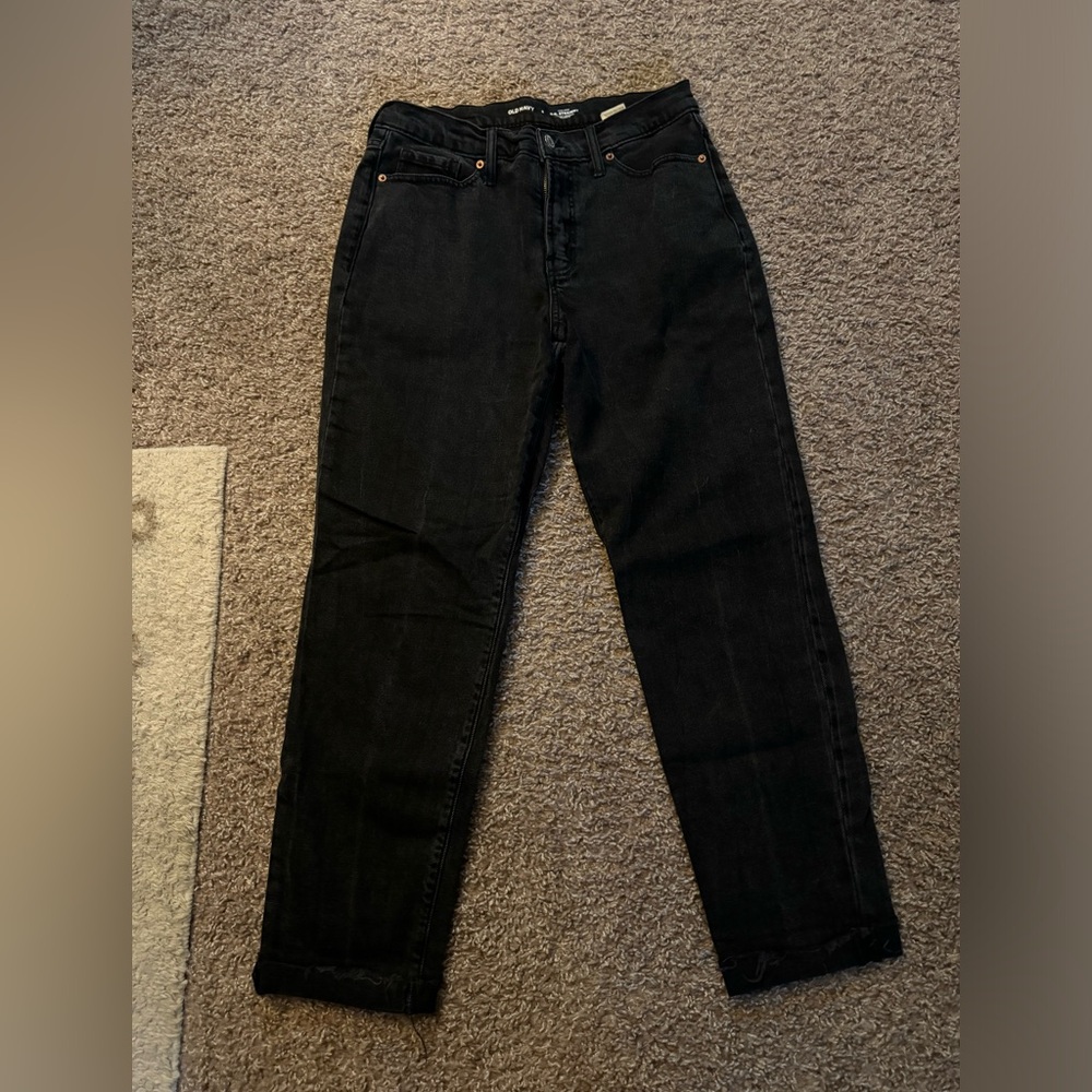 Old Navy O.G. Straight high rise size 8